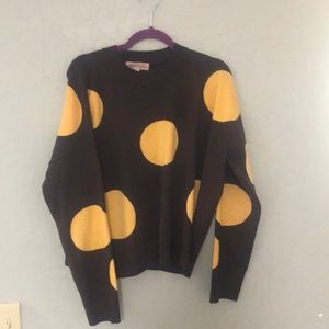 Polka dot sweater